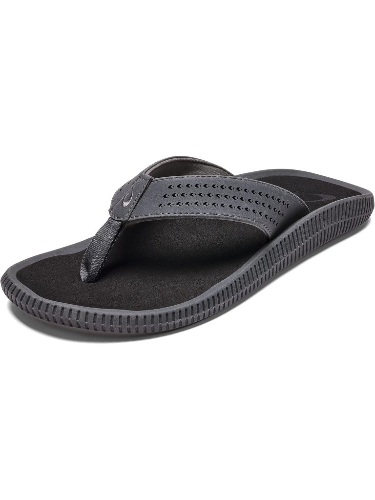 Men's Shadow Beach Sandals Water Resistant Flip Flops Arch Support&Comfort Fit